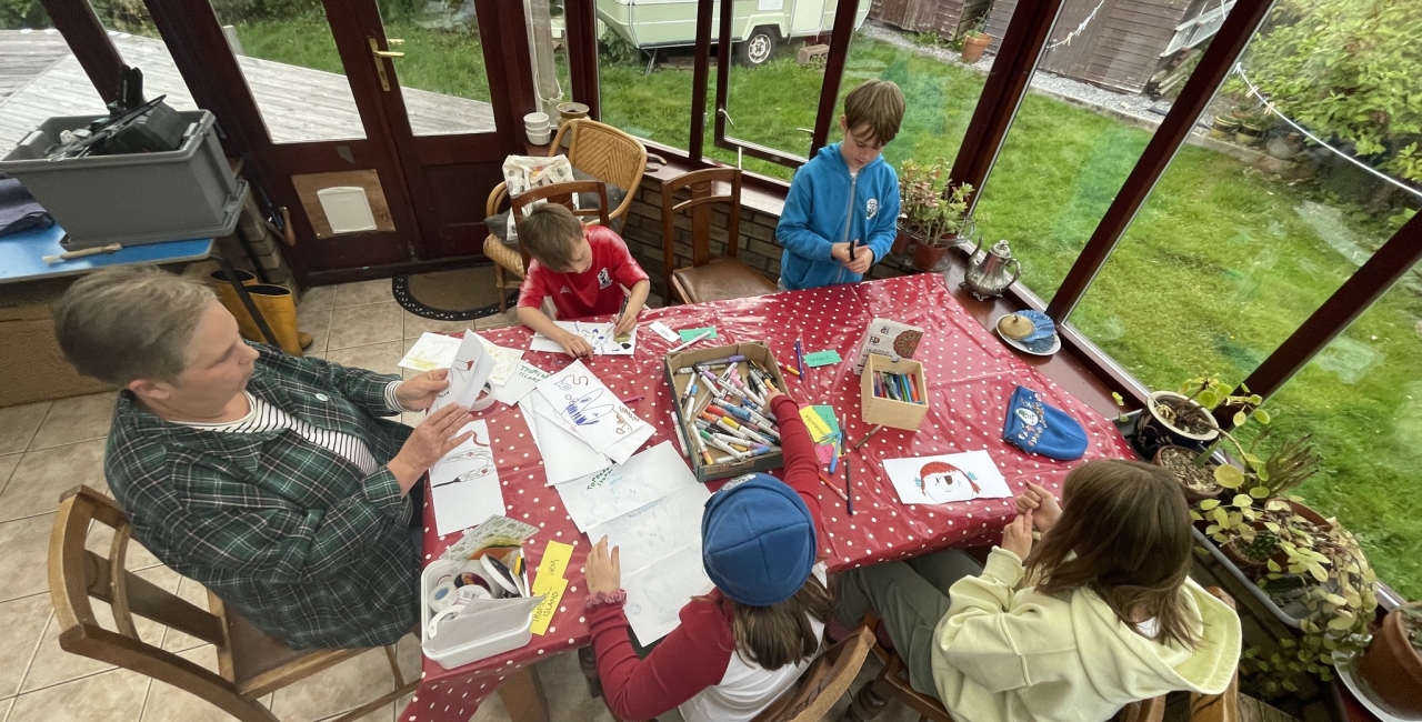 Another three fabulous #liveliterature workshops with local author Lorraine Thomson 