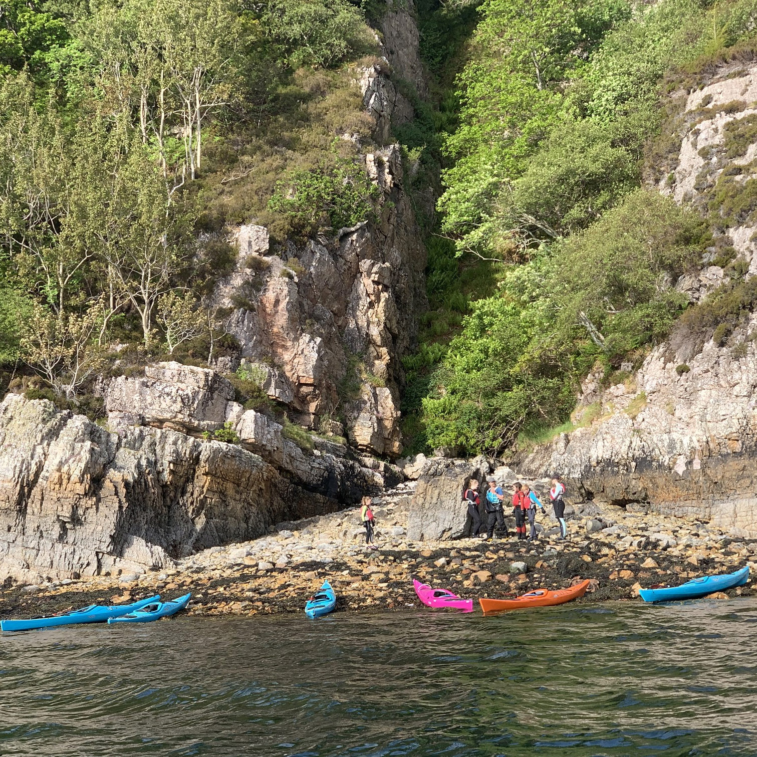 Another amazing evening of kayaking with Will from Kayak Summer Isles! 