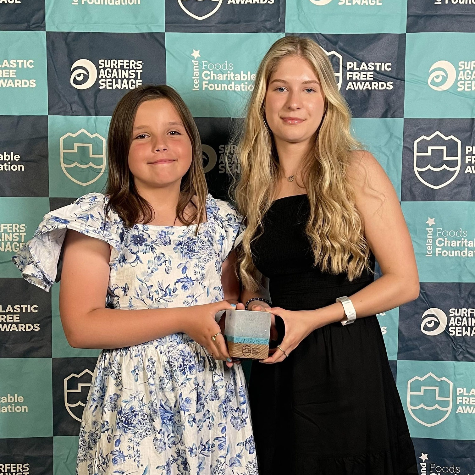 Ullapool Sea Savers won the Youth Activist Award 2023 at last night's Surfers Against Sewage #PlasticFreeAwards !!!
